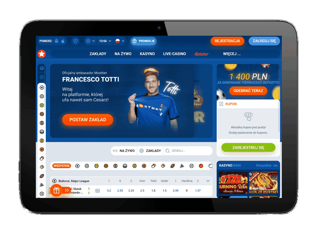 Шаҳодатномаи букмекерии варзишии Mostbet 2026